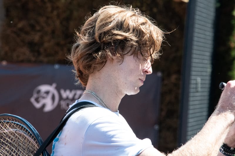 Andrey Rublev in Rome 2024