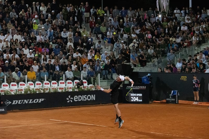Andrey Rublev in Rome 2024
