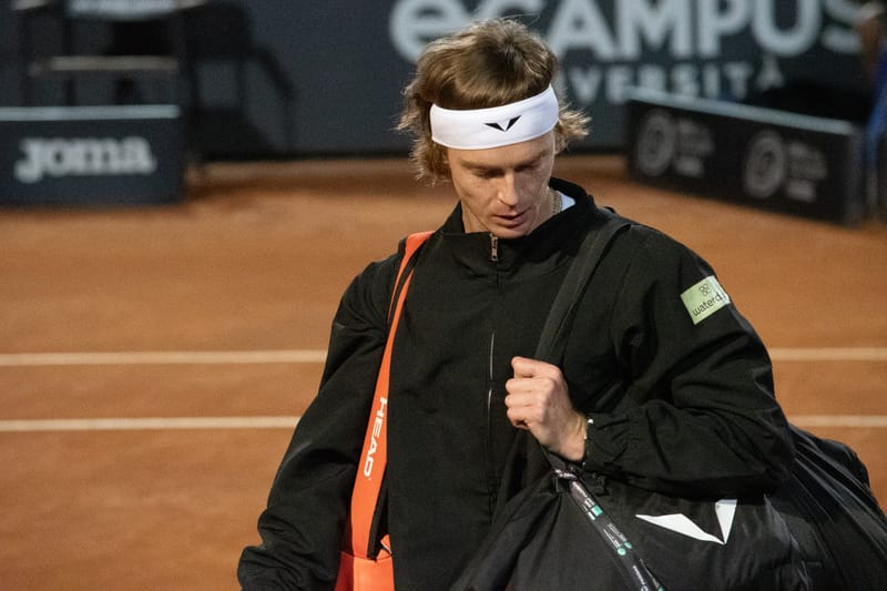 Andrey Rublev in Rome 2024
