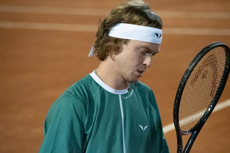 Andrey Rublev in Rome 2024