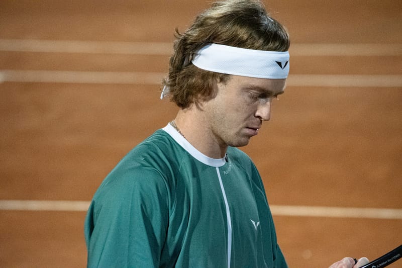 Andrey Rublev in Rome 2024