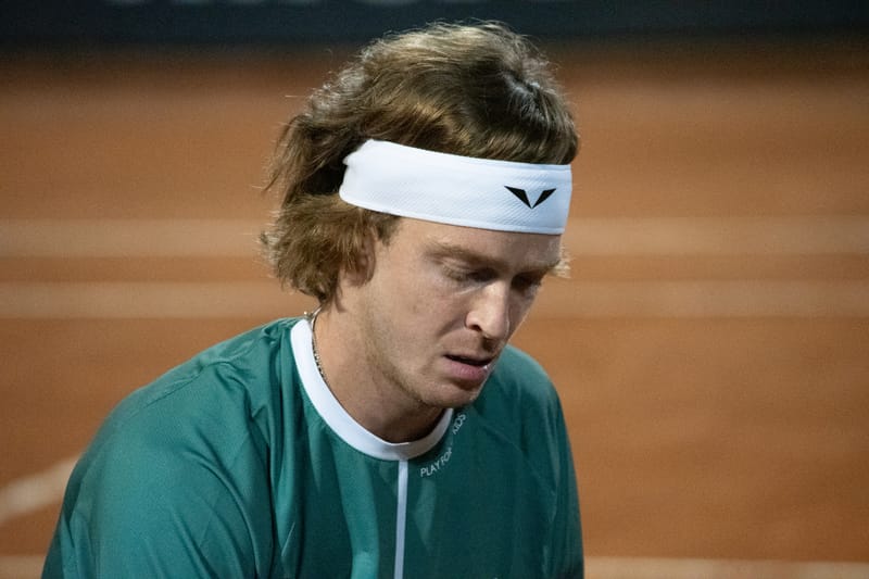 Andrey Rublev in Rome 2024