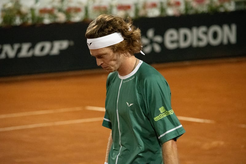 Andrey Rublev in Rome 2024