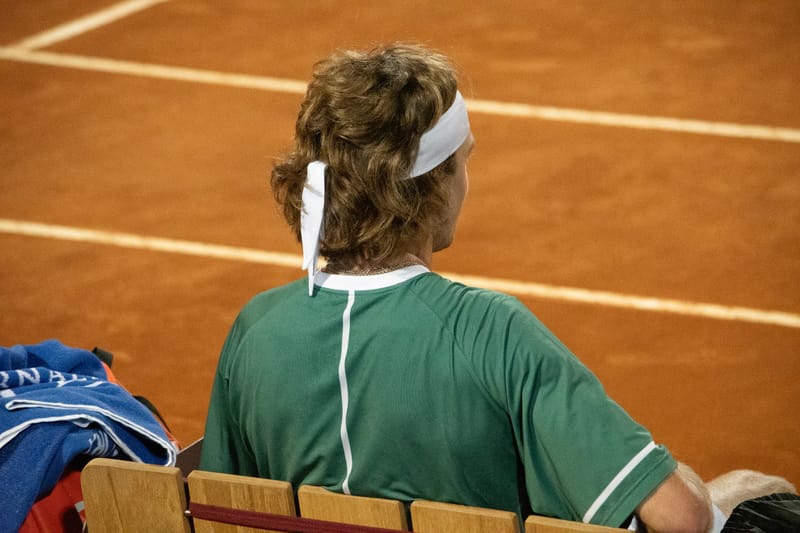 Andrey Rublev in Rome 2024