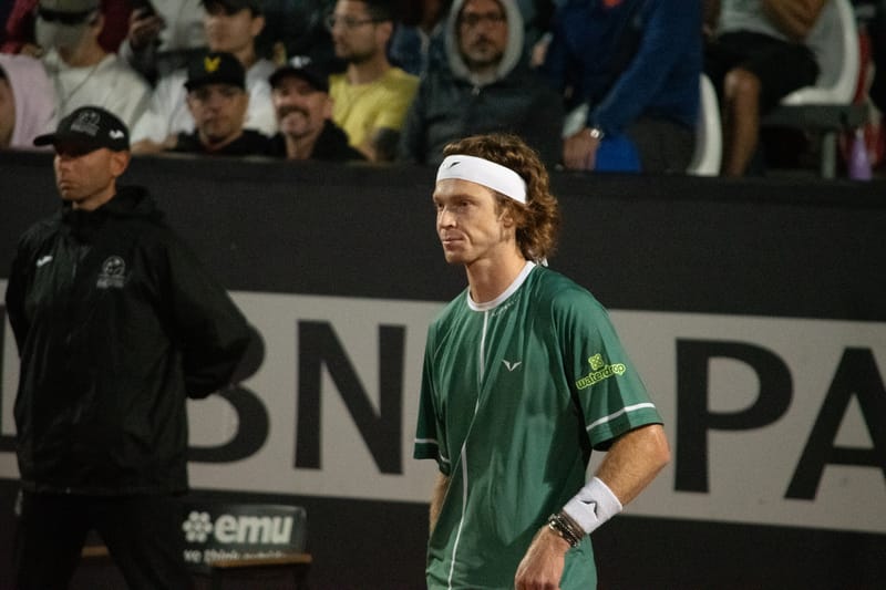 Andrey Rublev in Rome 2024
