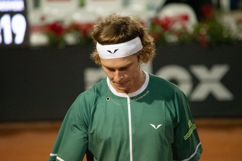 Andrey Rublev in Rome 2024
