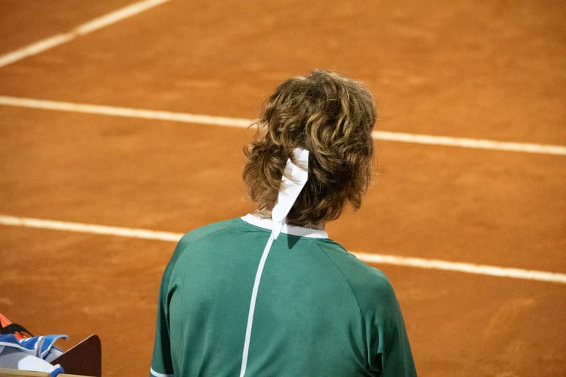 Andrey Rublev in Rome 2024