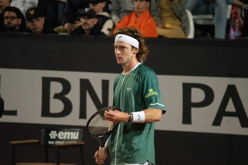 Andrey Rublev in Rome 2024