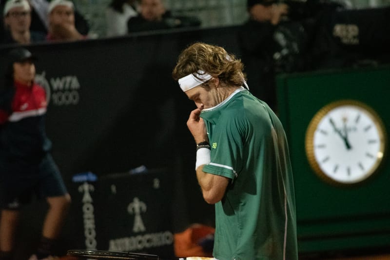 Andrey Rublev in Rome 2024