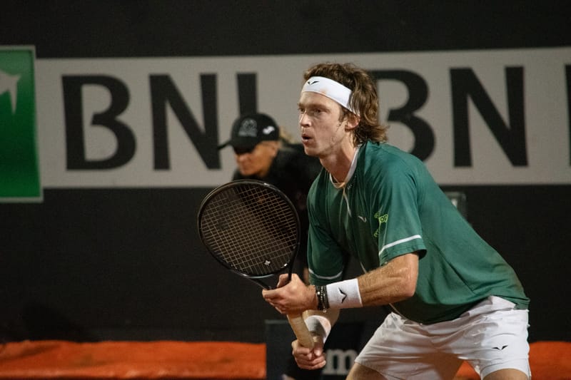 Andrey Rublev in Rome 2024