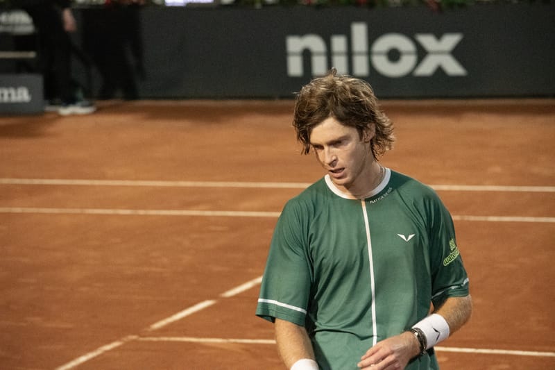 Andrey Rublev in Rome 2024