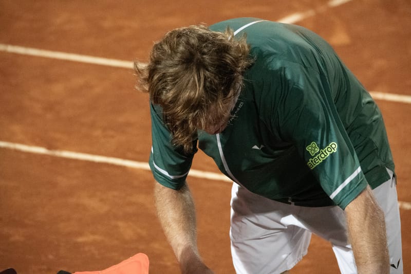 Andrey Rublev in Rome 2024