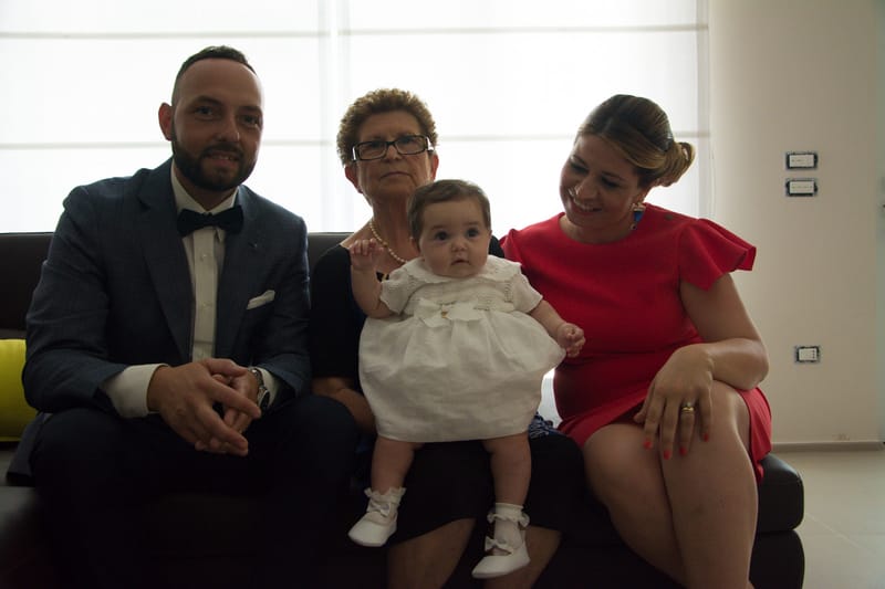 Il battesimo di Roberta