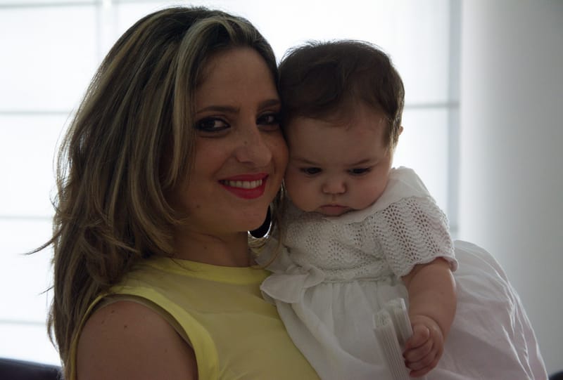 Il battesimo di Roberta