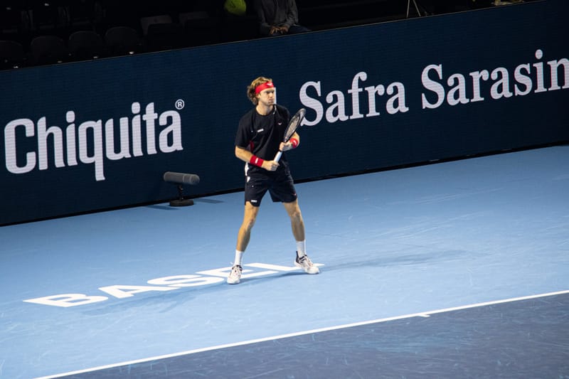 Andrey Rublev in Basel 2024