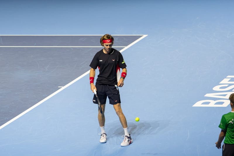 Andrey Rublev in Basel 2024