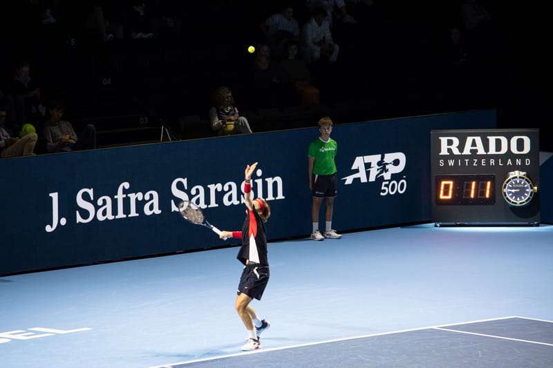 Andrey Rublev in Basel 2024