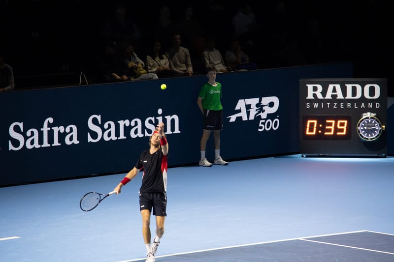 Andrey Rublev in Basel 2024