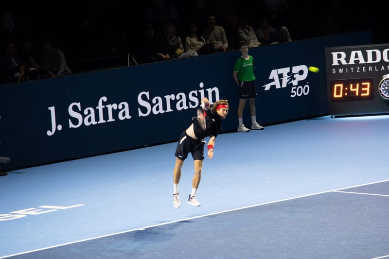 Andrey Rublev in Basel 2024