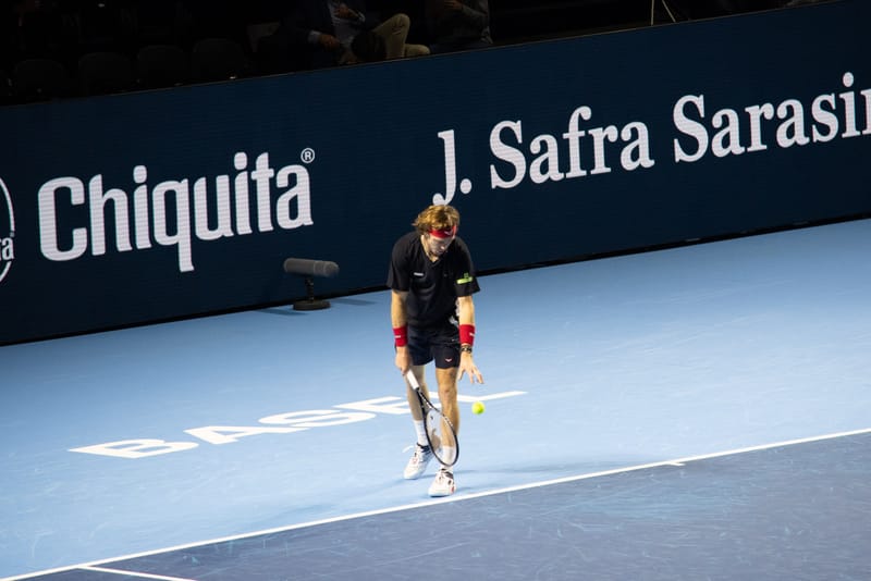 Andrey Rublev in Basel 2024