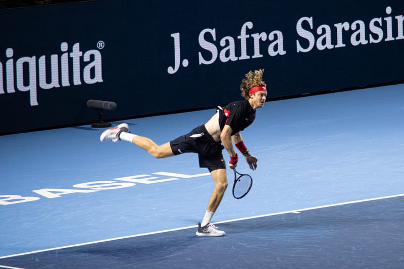 Andrey Rublev in Basel 2024