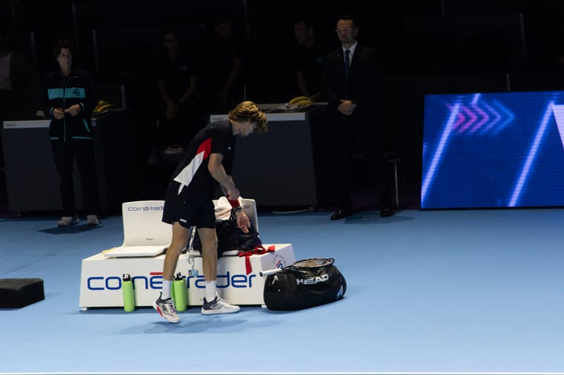Andrey Rublev in Basel 2024