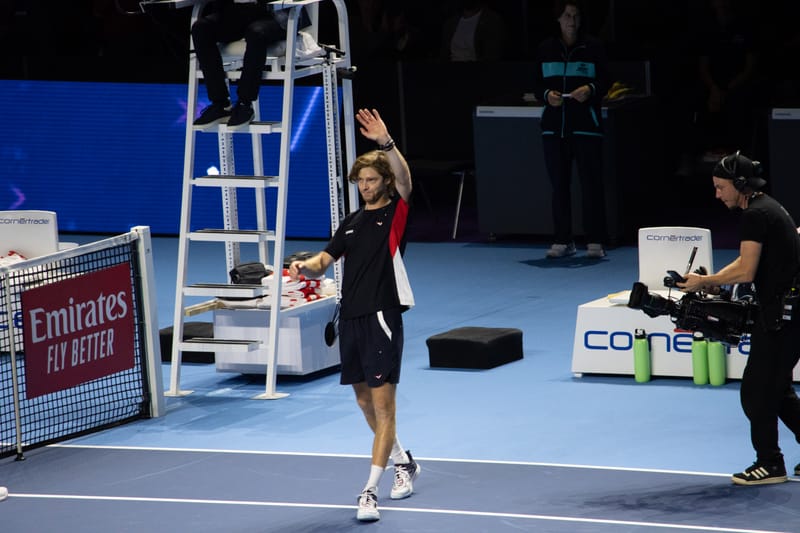 Andrey Rublev in Basel 2024