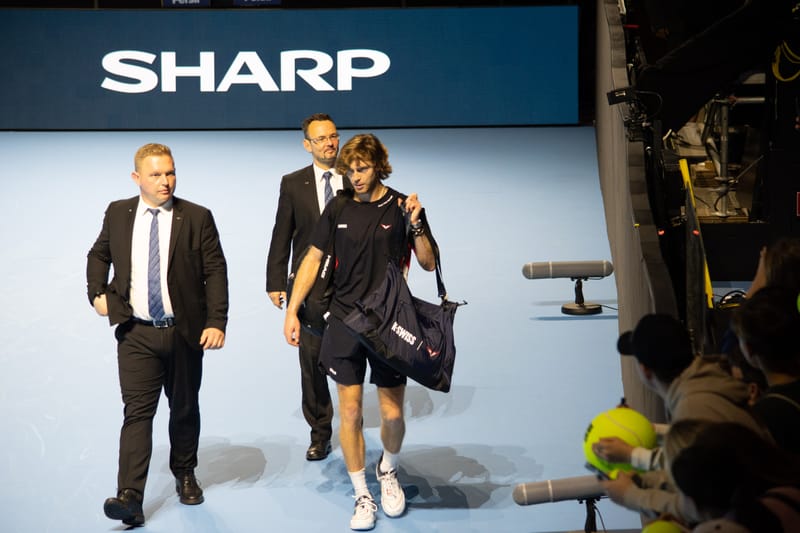 Andrey Rublev in Basel 2024