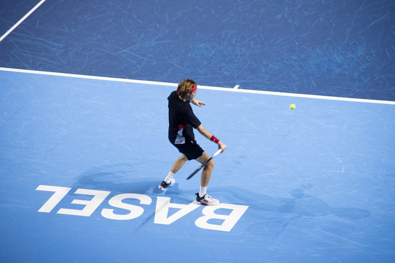Andrey Rublev in Basel 2024