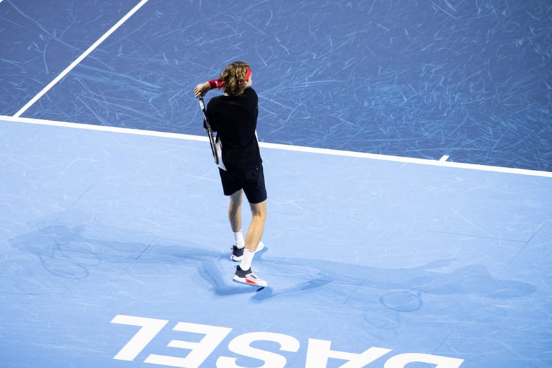 Andrey Rublev in Basel 2024