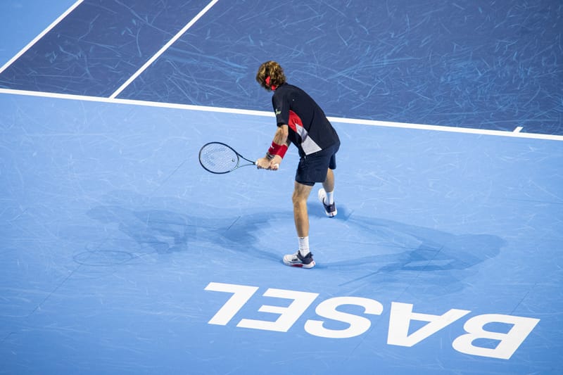 Andrey Rublev in Basel 2024