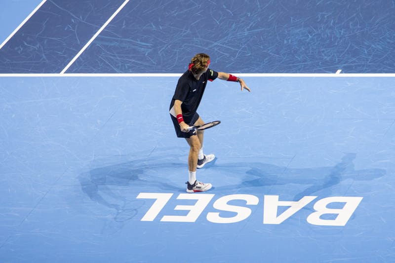 Andrey Rublev in Basel 2024