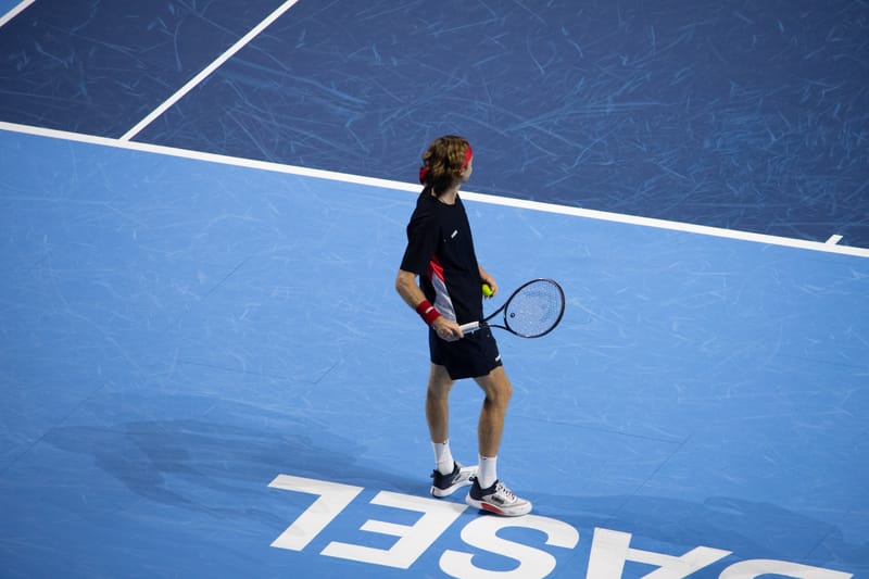 Andrey Rublev in Basel 2024