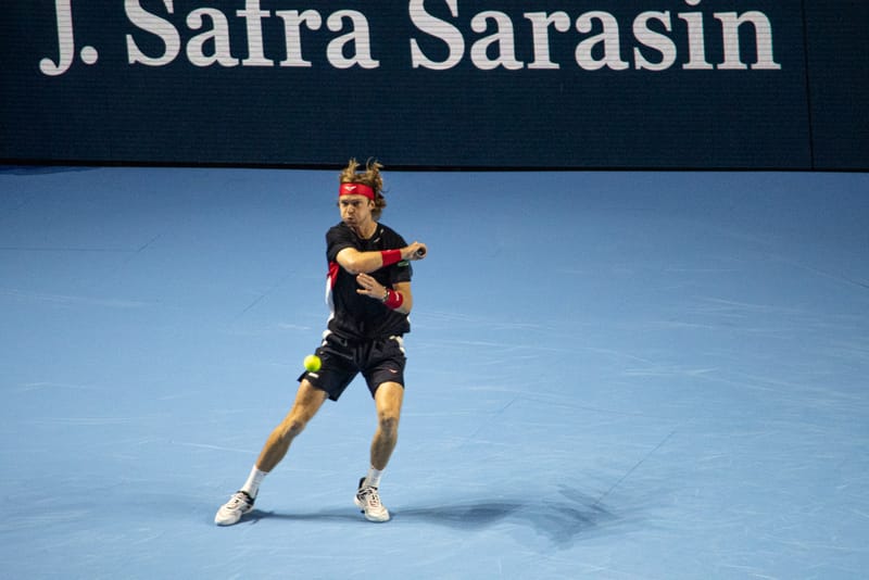 Andrey Rublev in Basel 2024