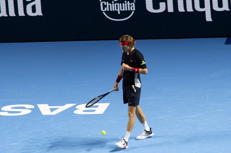 Andrey Rublev in Basel 2024