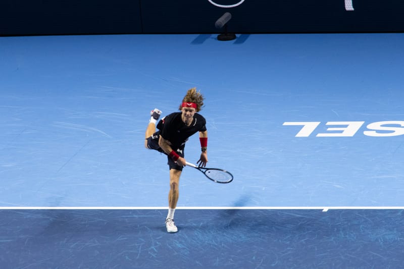 Andrey Rublev in Basel 2024