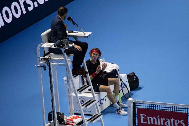 Andrey Rublev in Basel 2024
