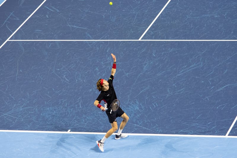 Andrey Rublev in Basel 2024