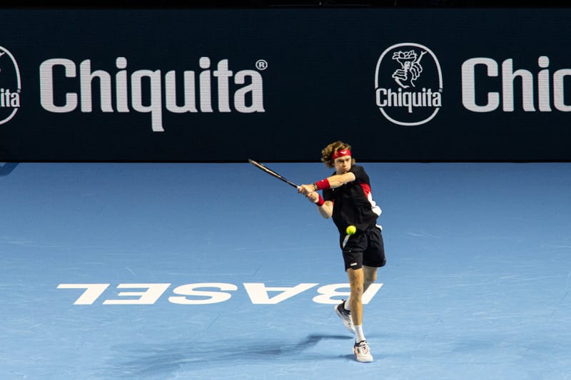 Andrey Rublev in Basel 2024