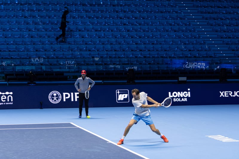 Allenamenti Nitto ATP Finals 2024 