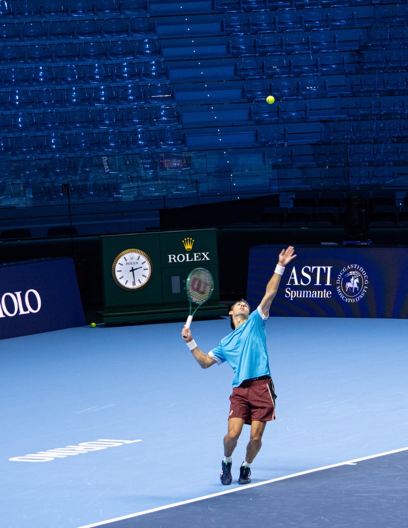 Allenamenti Nitto ATP Finals 2024 