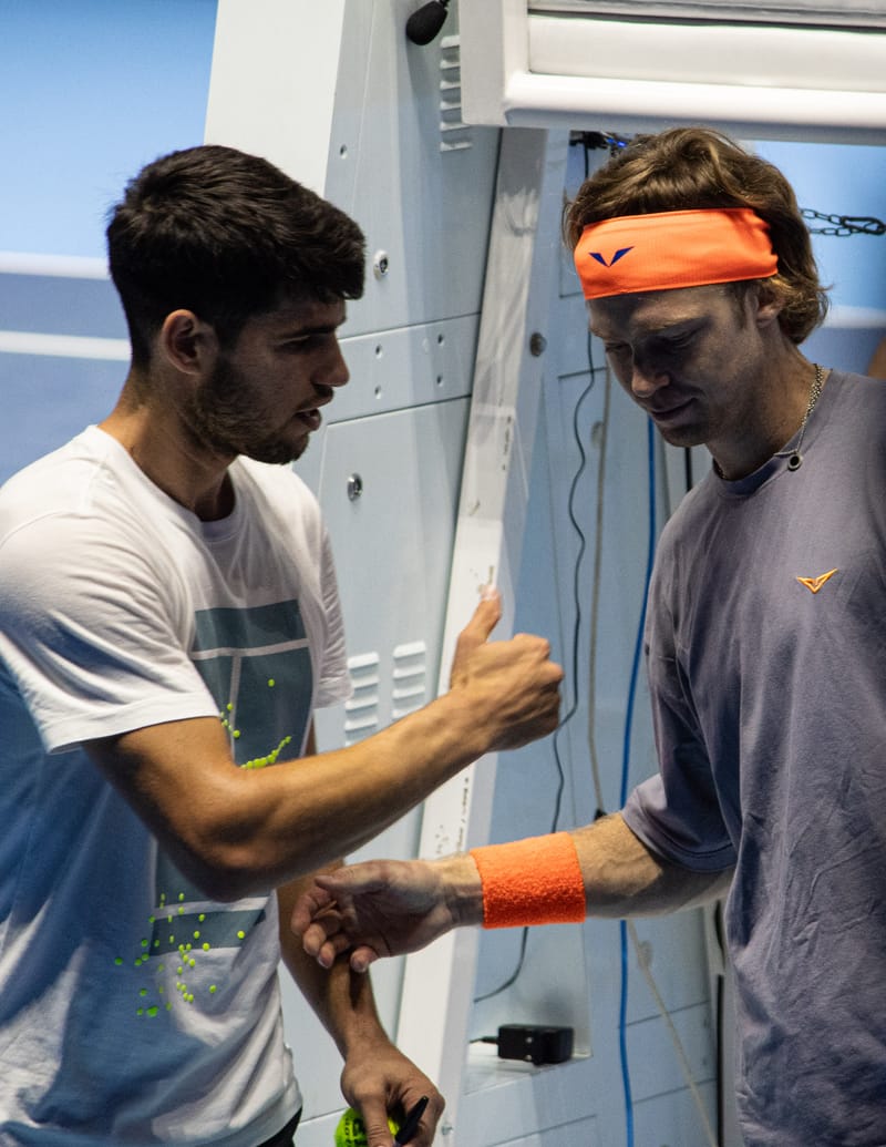 Nittp ATP FInals 2024 - Sessione allenamento