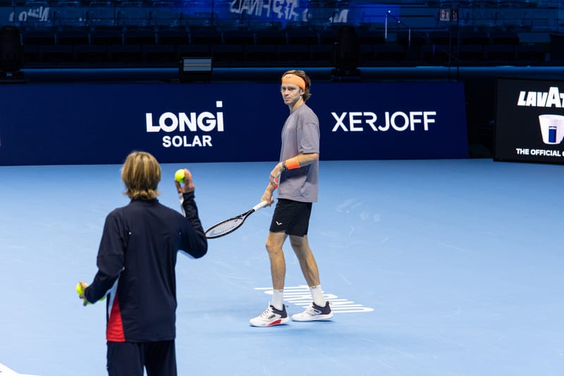 Nittp ATP FInals 2024 - Sessione allenamento