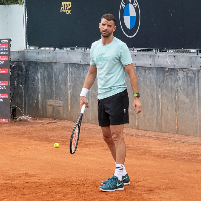 Grigor Dimitro - Internazionali di Roma (magg. 2024)