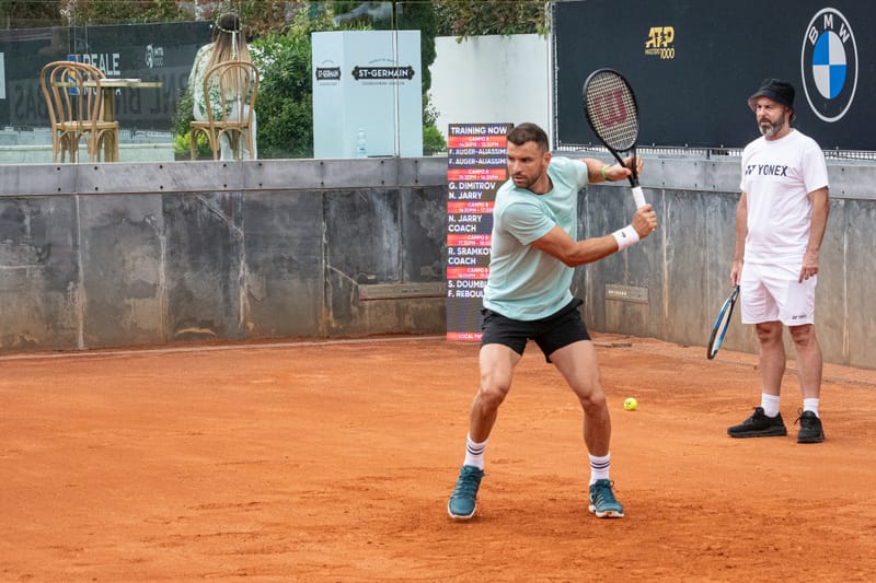 Grigor Dimitro - Internazionali di Roma (magg. 2024)