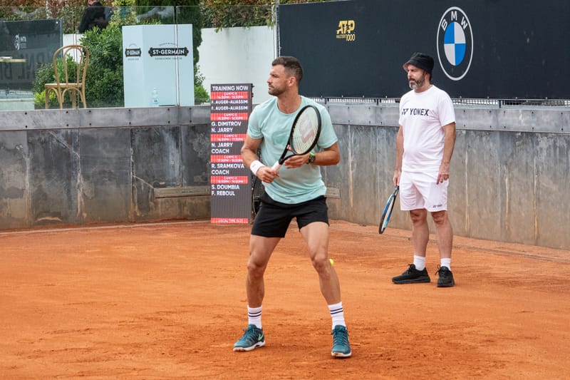 Grigor Dimitro - Internazionali di Roma (magg. 2024)