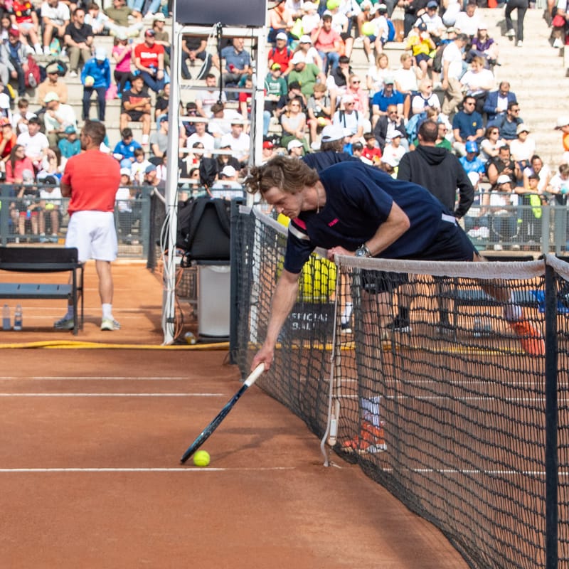 Andrey Rublev - Practice sessions and match at Internazionali di Tennis Roma (Foro Italico)