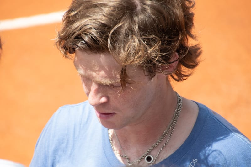 Andrey Rublev - Practice sessions and match at Internazionali di Tennis Roma (Foro Italico)
