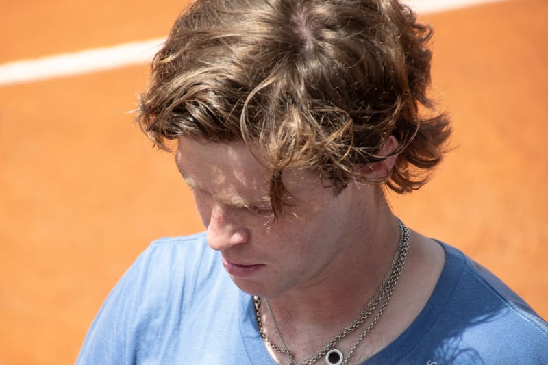 Andrey Rublev - Practice sessions and match at Internazionali di Tennis Roma (Foro Italico)