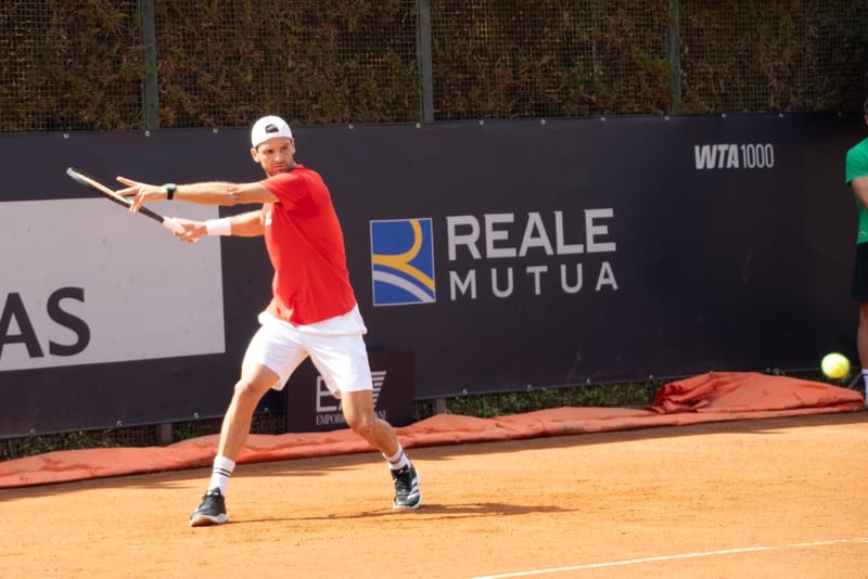 Grigor Dimitrov agli Internazionali di tennis di Roma 2025